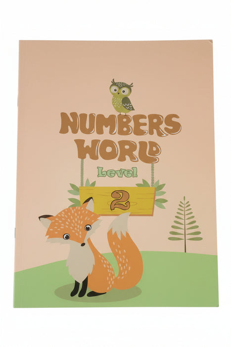 Numbers World Level 2 Educational Activity Book