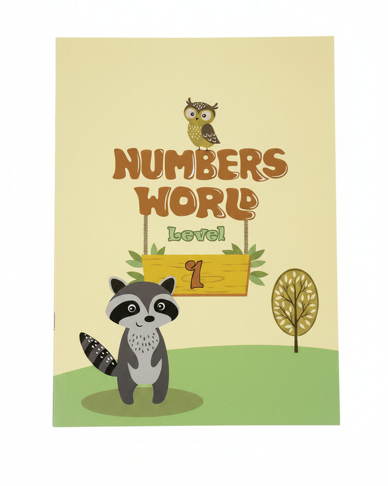 Numbers World Stufe 1 Lern- und Beschäftigungsbuch