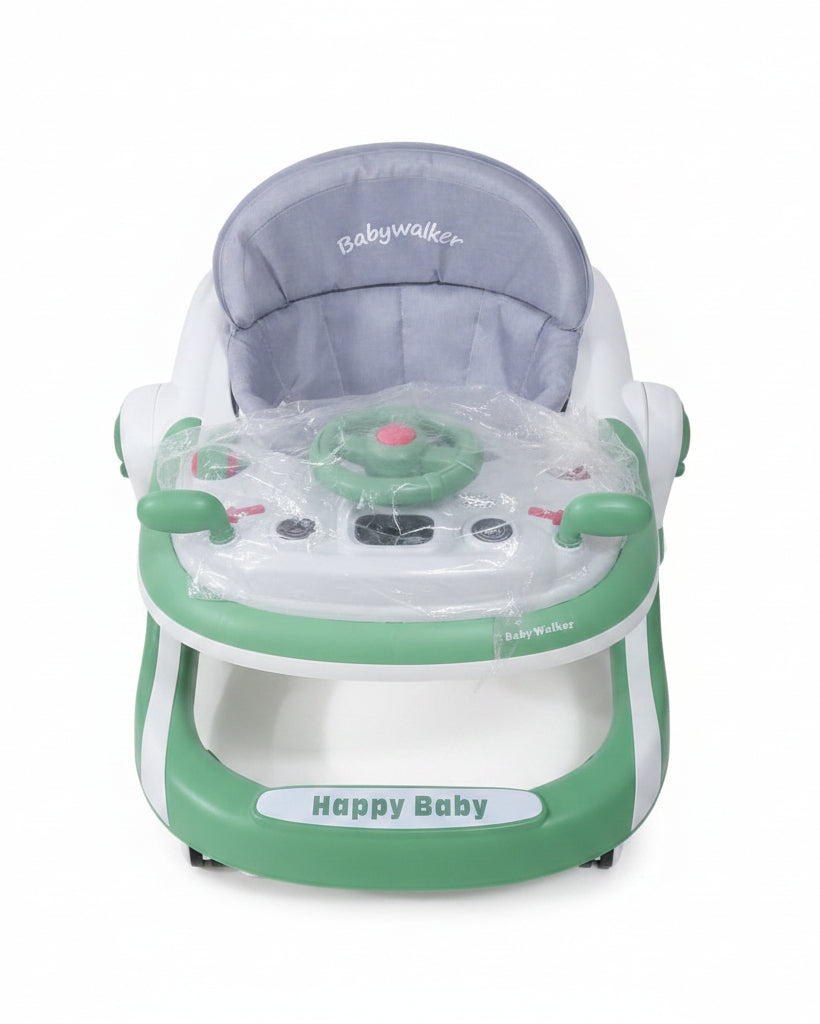 summer infant walker Happy Baby Interactive Musical Baby Walker with Toy Steering Wheel —  Murukali.com