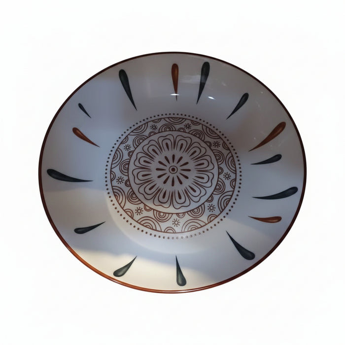 Ceramic Shallow Bowl and Plate Set
