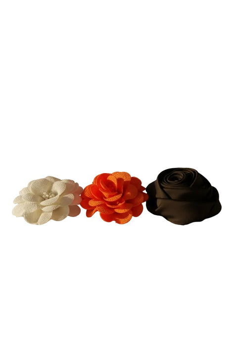 Handmade Fabric Flower Brooch