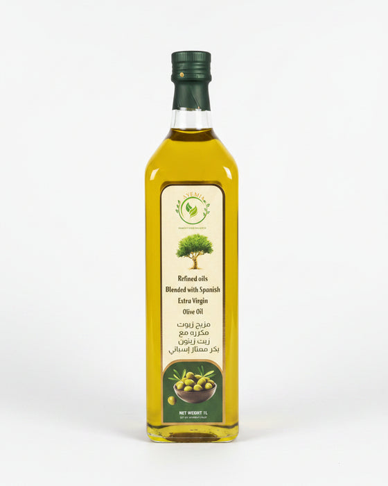 AYEMIA Refined Oils Blended with Spanish Extra Virgin Olive Oil (1L)