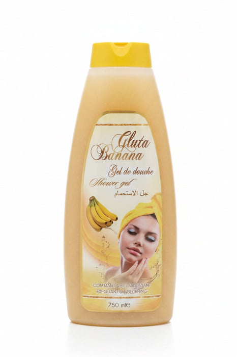 Gluta Banana Exfoliant & Lightening Shower Gel (750ml) —