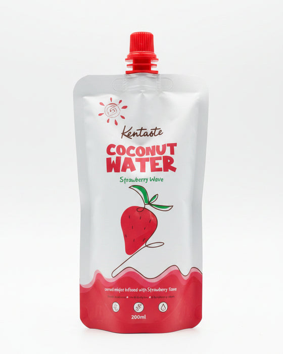 Kentaste Strawberry Wave Coconut Water (200ml)