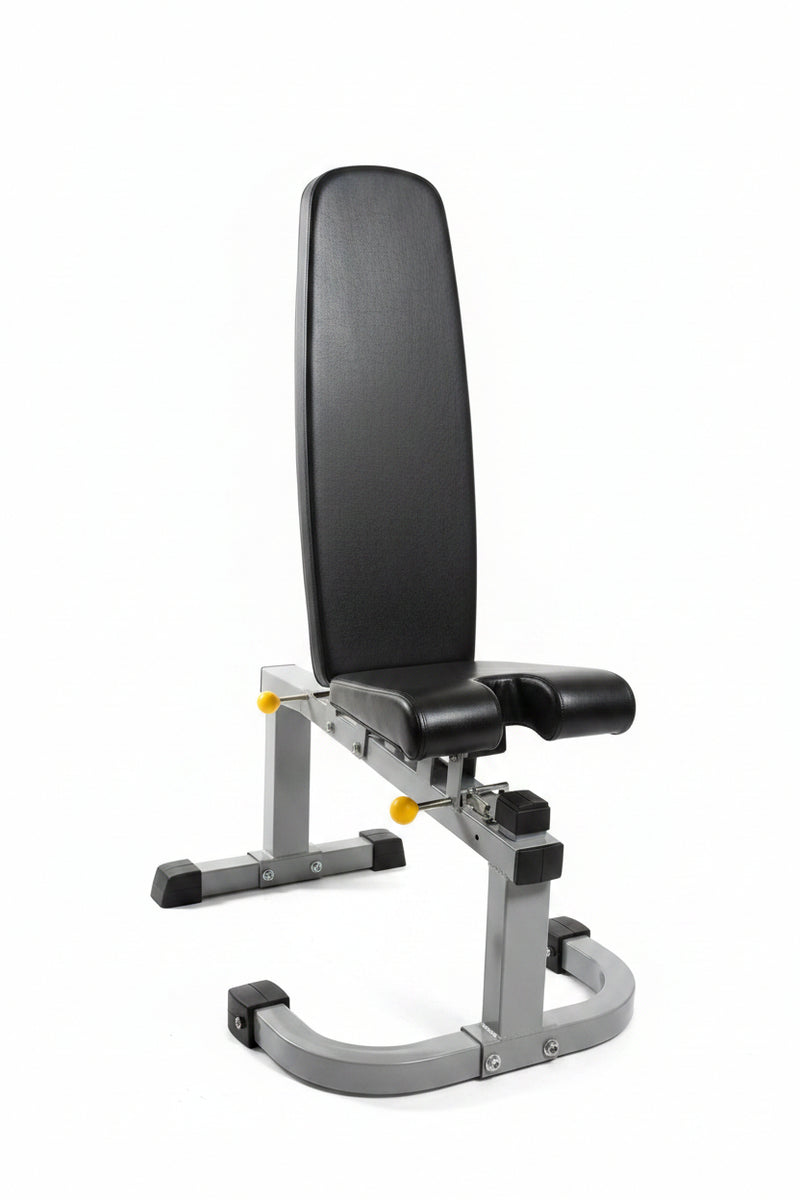 Verstellbare Hantelbank (oder Mehrfachpositionale Trainingsbank) Schwarz&Silber