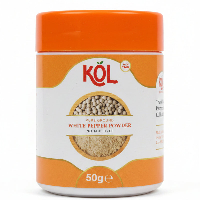Kol Pure Ground White Pepper Powder