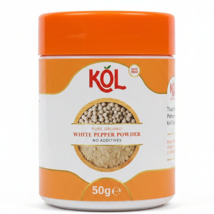 Kol Pure Ground White Pepper Powder