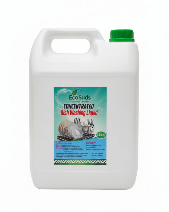 EcoSuds Concentrated Dish Washing Liquid 5L