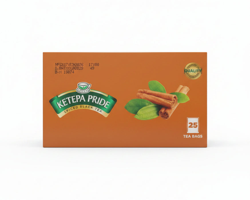 Ketepa Pride Spiced Black Tea Bags