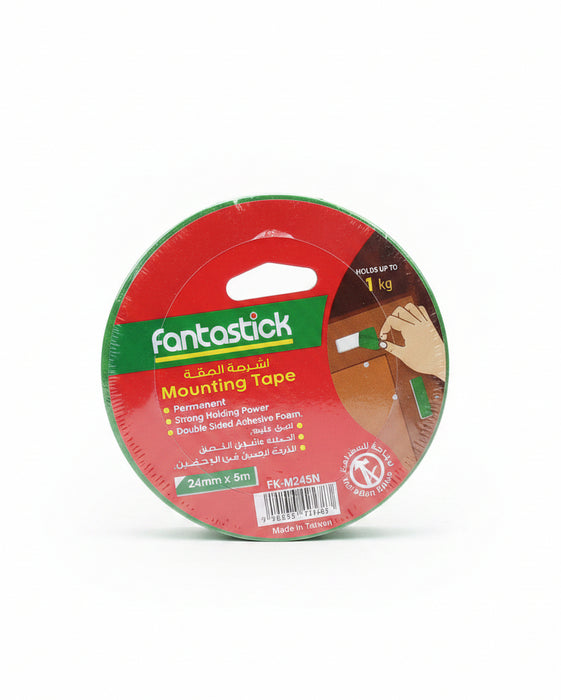 Fantastick Double-Sided Foam Mounting Tape (24mm x 5m) - FK-M24N