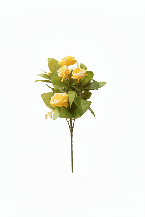 Artificial Yellow Rose Bouquet/1Piece