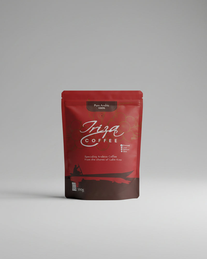 Iriza Coffee Arabica gemahlener Kaffee Röstung