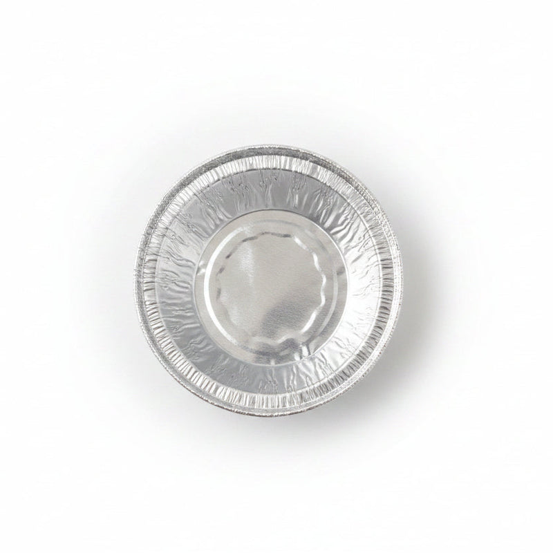 Einweg-Aluminiumfolien-Eierkuchen, rund, 1 Stück
