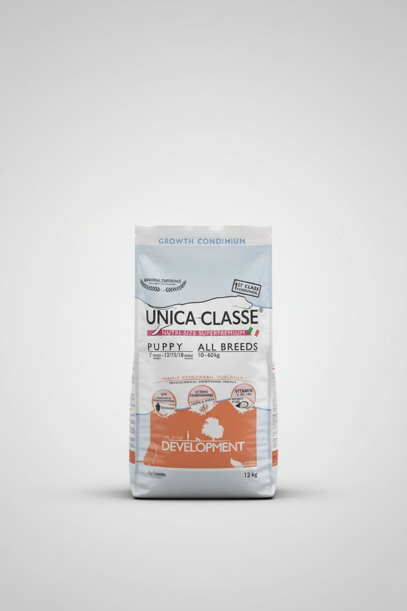 Unica Classe Nutri-Size Superpremium Puppy All Breeds Development - Chicken Flavor (12kg)