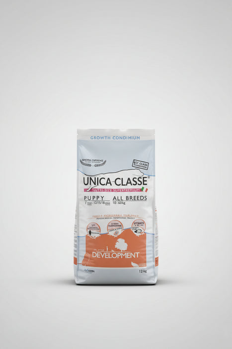 Unica Classe Nutri-Size Superpremium Puppy All Breeds Development - Chicken Flavor (12kg)