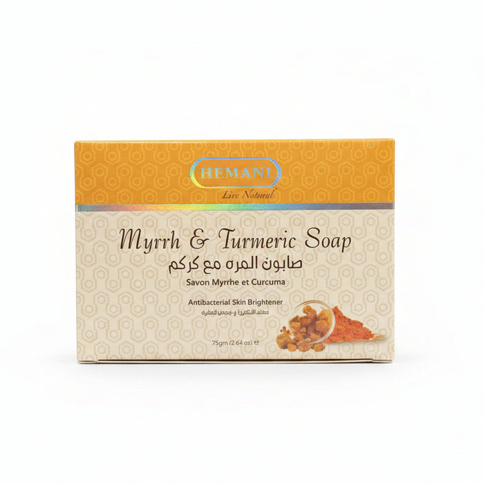Hemani Live Natural Myrrh & Turmeric Soap – 75g