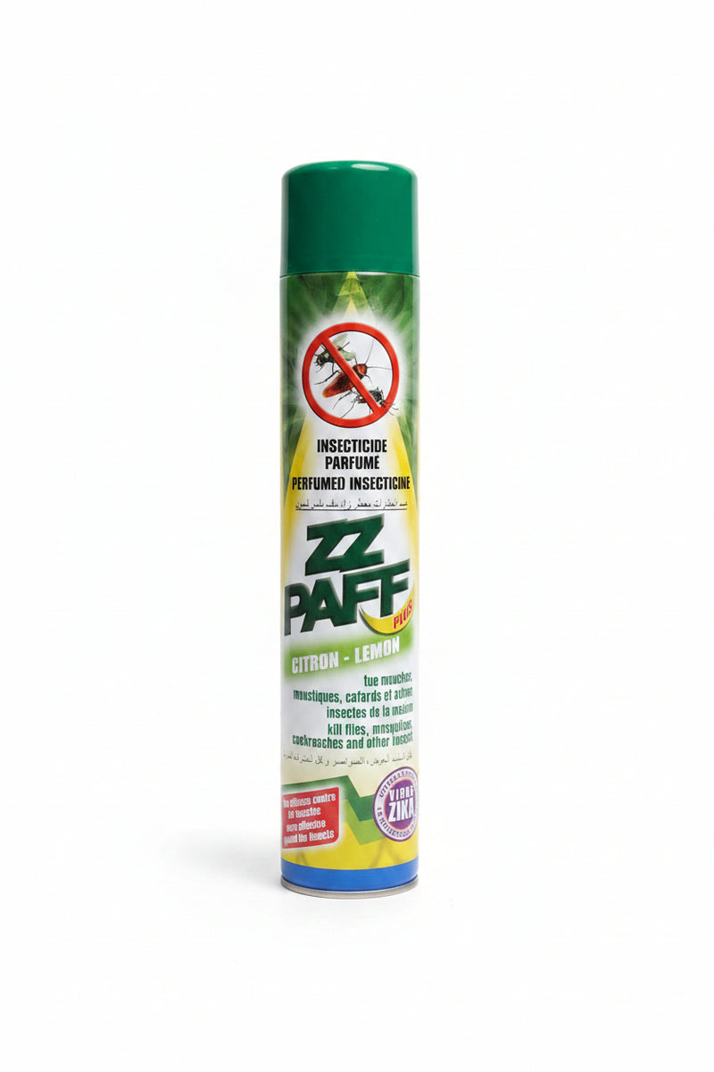 Zz Paff Plus Citron-Lemon Perfumed Insecticide 750ML