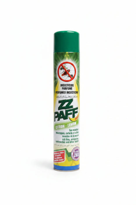 Zz Paff Plus Citron-Lemon Perfumed Insecticide