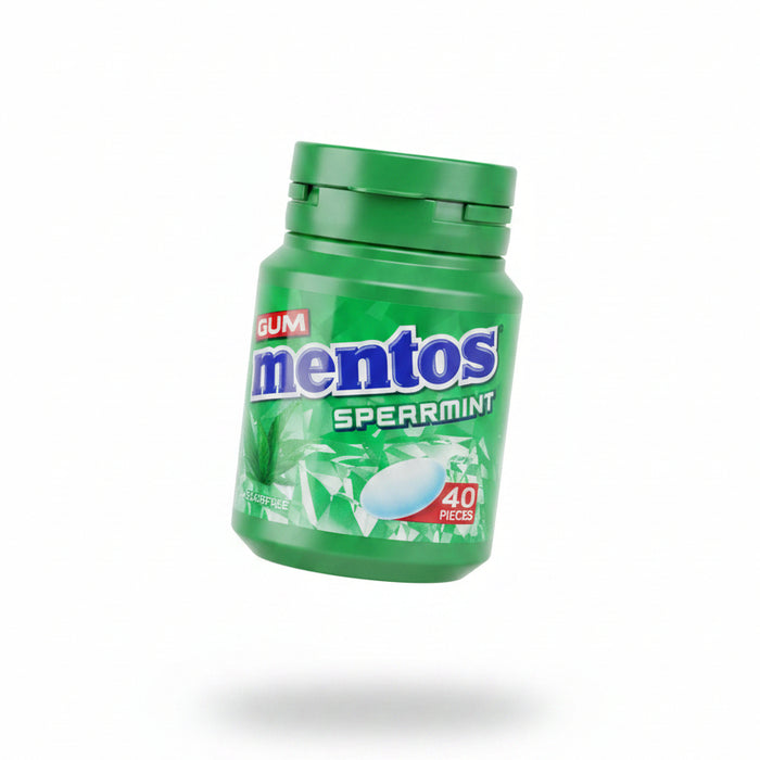 Mentos Spearmint Sugarfree Chewing Gum (40 Pieces)