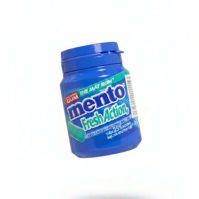 Mento FreshAction Peppermint Chewing Gum