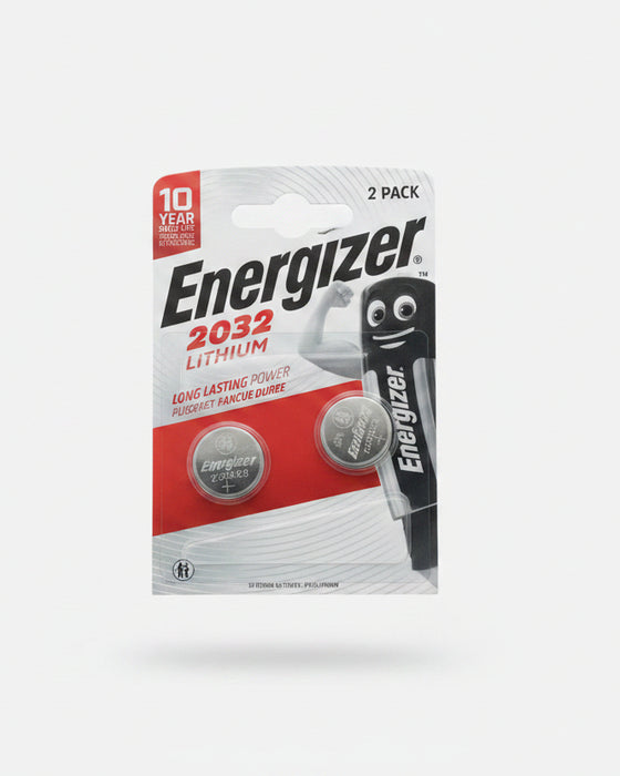 Energizer 2032 Lithium Coin Cell Batteries - 2 Pack