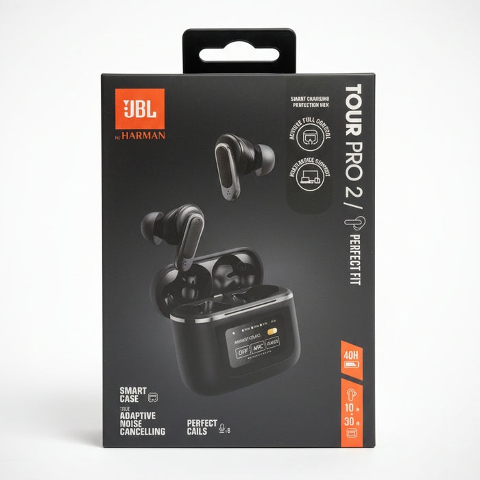JBL Tour Pro 2 True Wireless Noise Cancelling Earbuds