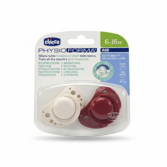 Chicco PhysioForma Air Pacifier (6-16 Months, 2 Pack)