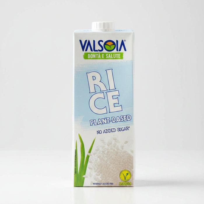 Valsoia Bontà e Salute Plant-Based Rice Milk (No Added Sugar) – 1L