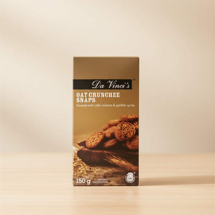 Da Vinci's Oat Crunchee Snaps 150g