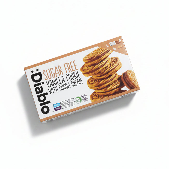 Diablo Sugar Free Vanilla Cookie with Cocoa Cream