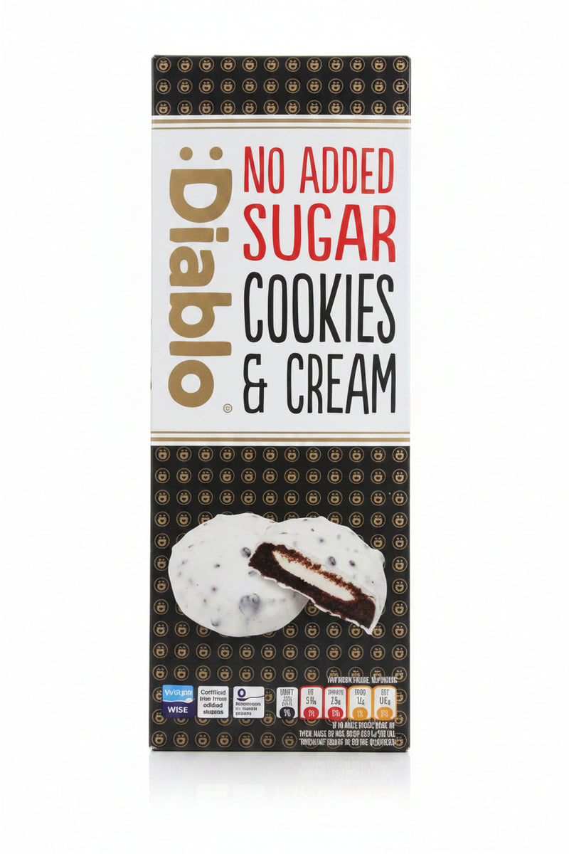 Diablo Kekse & Cream Ohne Zuckerzusatz 128g