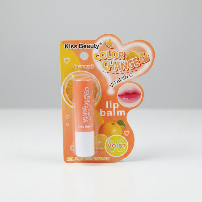 Kiss Beauty Lip Balm (Orange / Vitamin C)