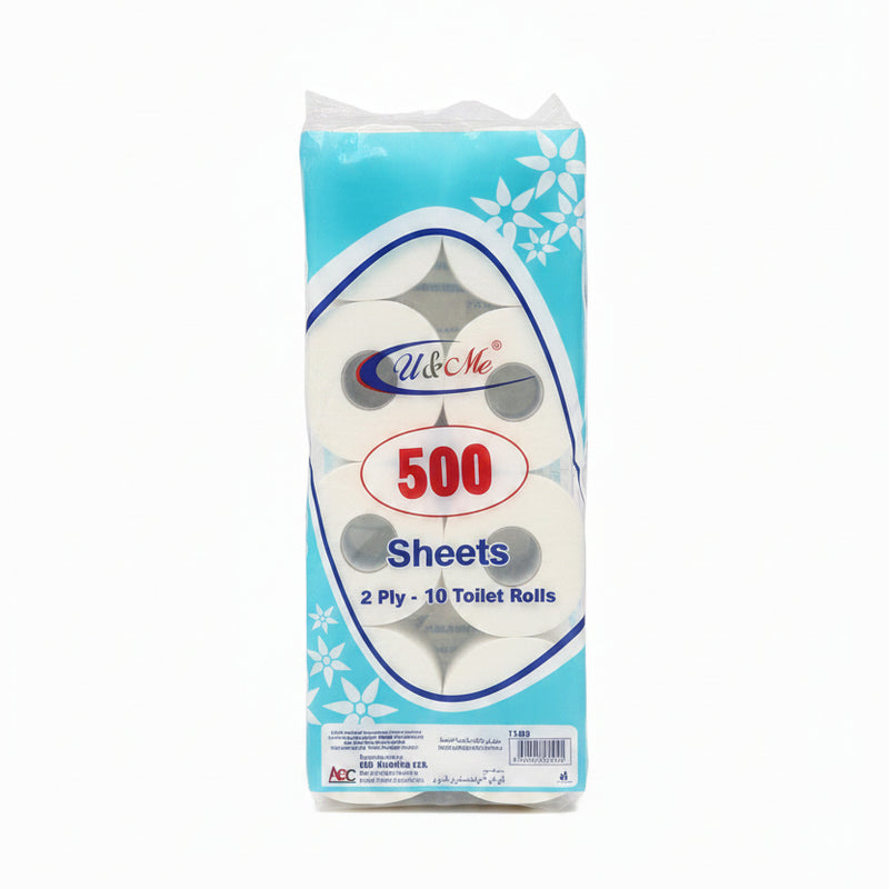 U & Me Toilet Rolls/10 Pieces