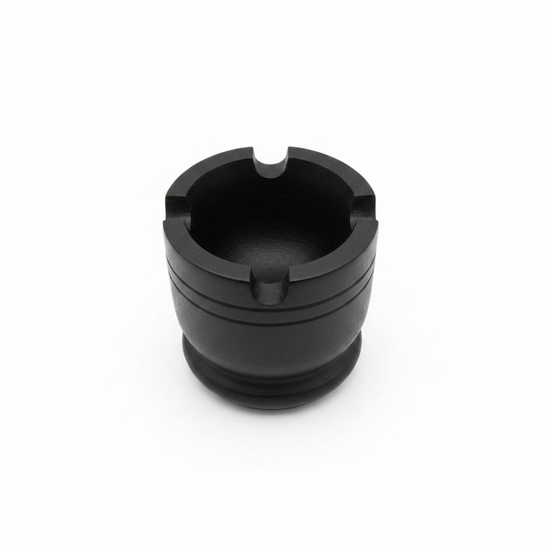 Traditional Dark Wooden Mortar