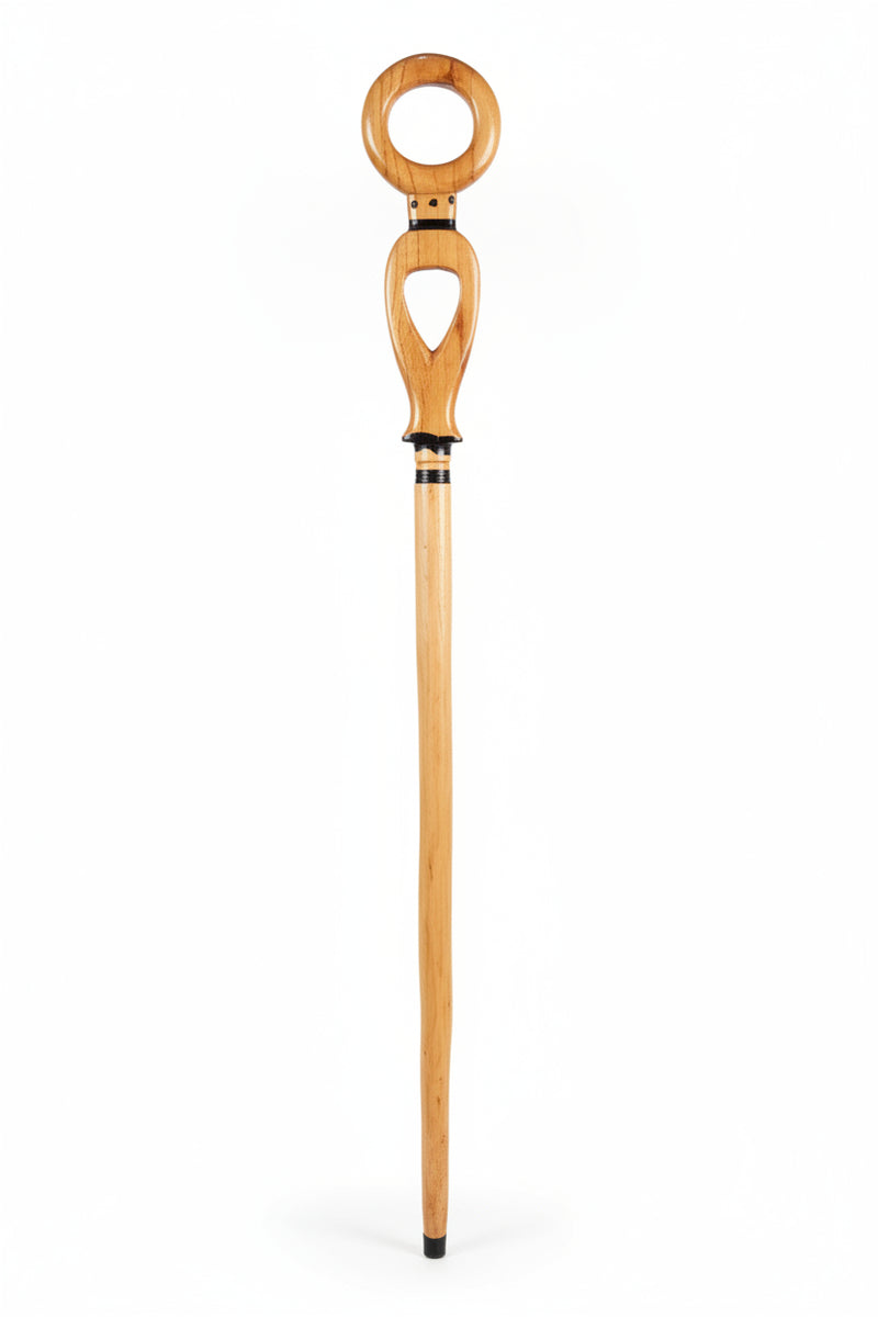Hand-Carved Wooden Walking Stick (Inshyimbo)