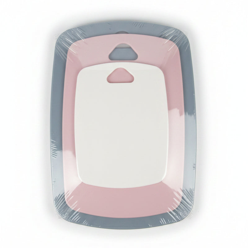 piece plastic cutting board set Of 3