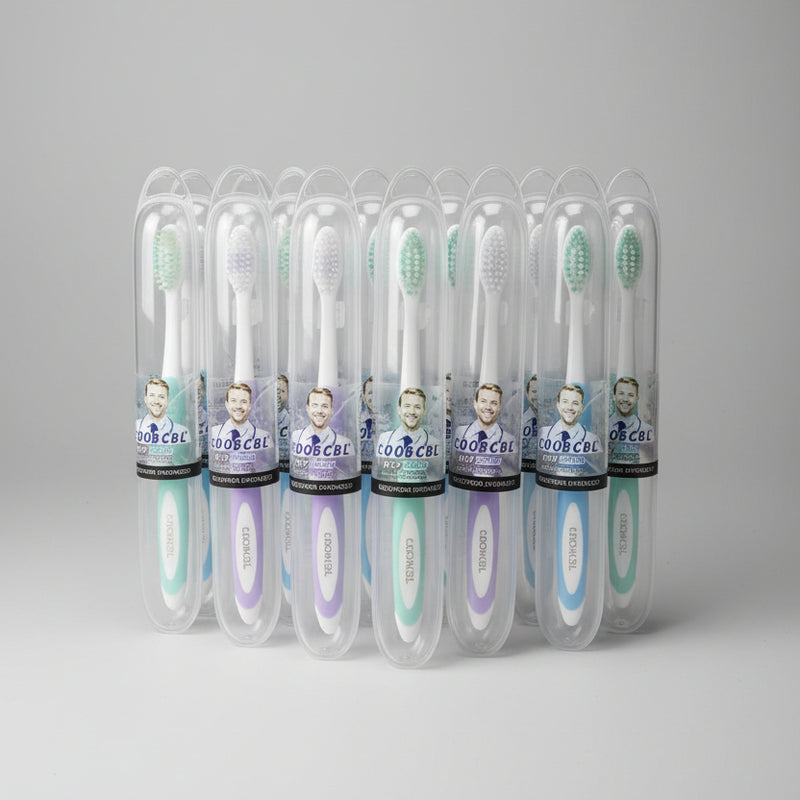COOBCBL Hygienic Travel Toothbrush 1pc