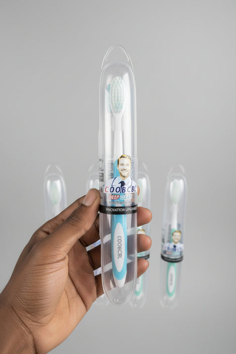 COOBCBL Hygienic Travel Toothbrush 1pc