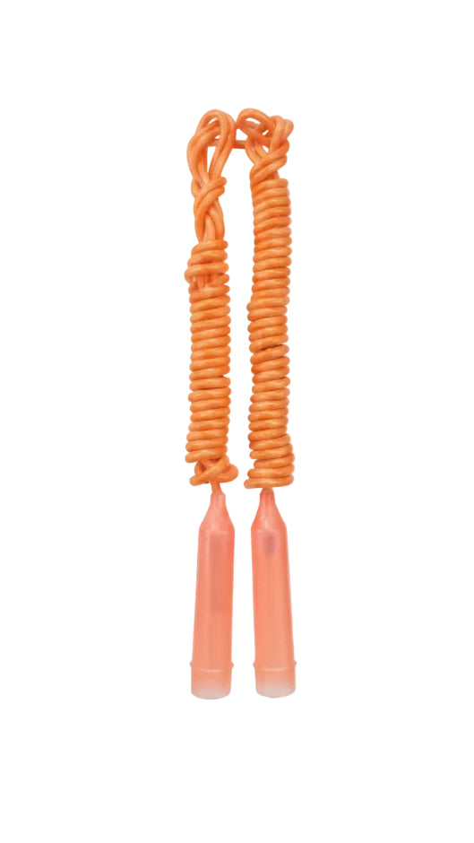Portable Orange Fitness Skipping Rope