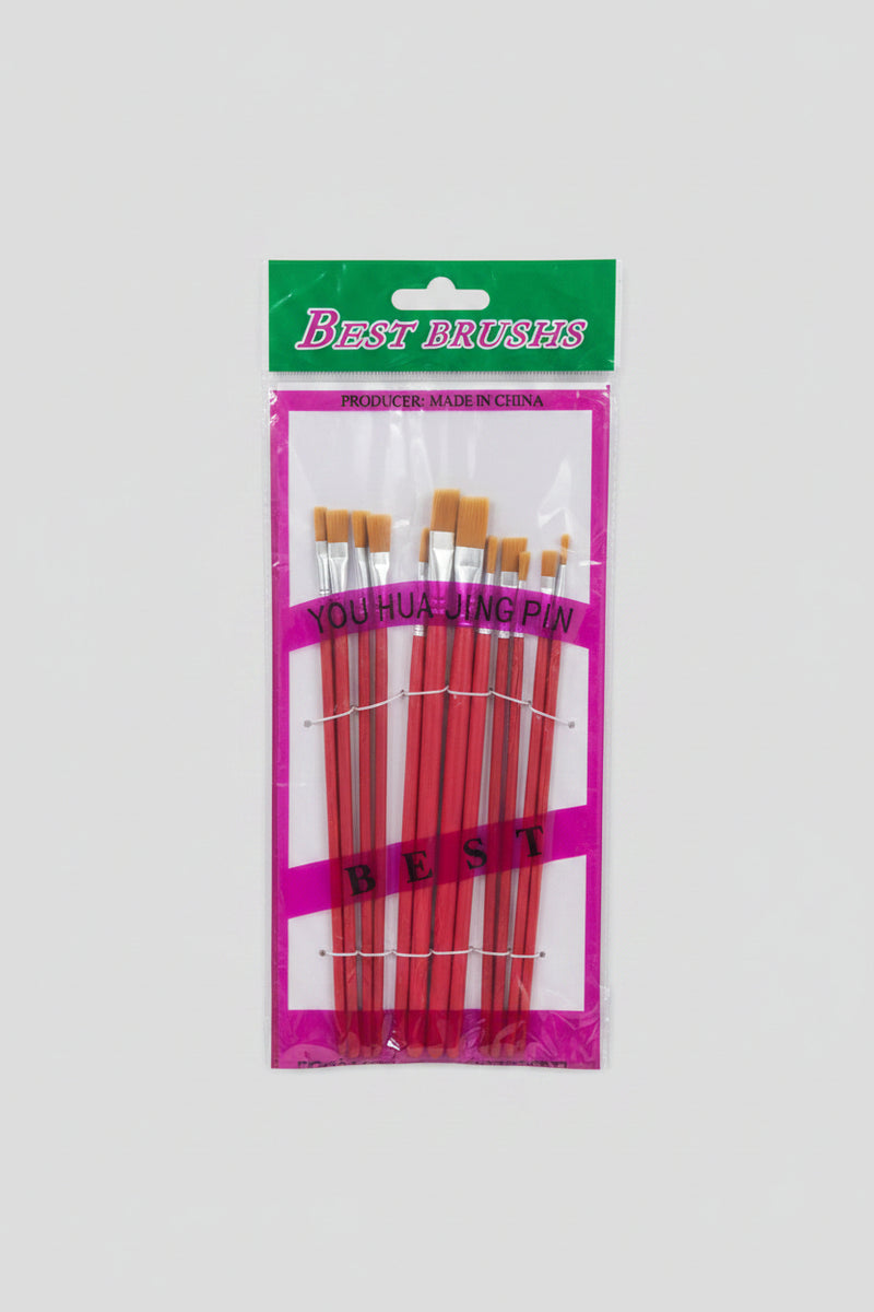 Best Brushes 10-Piece Artist Paint Brush Set