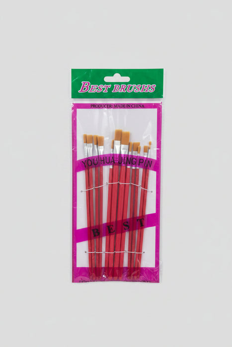 Best Brushes 10-Piece Artist Paint Brush Set