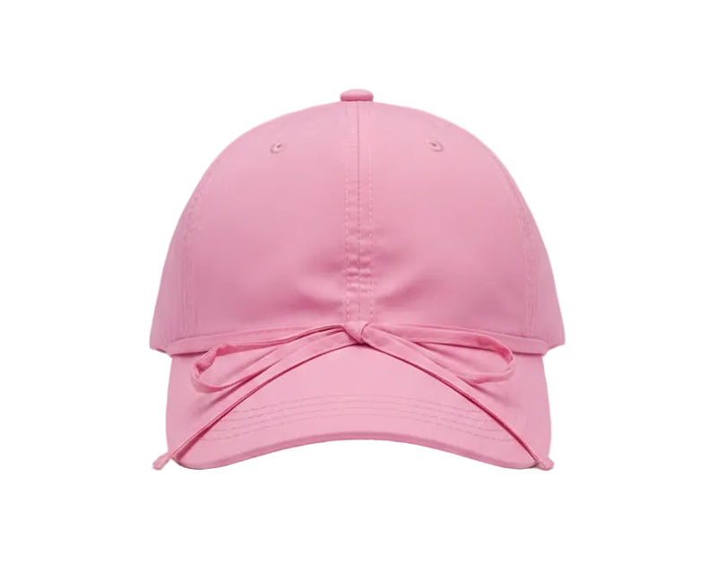 Pink Cotton Baseball Cap