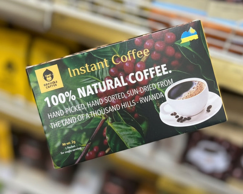 Gorillas Natural Instant Coffee 2g Single Packet