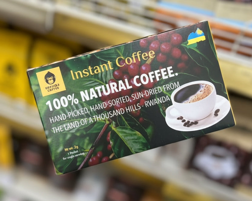 Gorillas Natural Instant Coffee 2g Single Packet