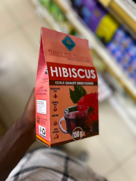 Health Aid Hibiscus Edible Quality Dried Flower 150g