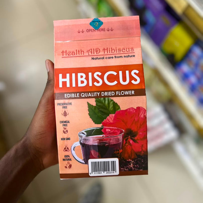 Health Aid Hibiscus Edible Quality Dried Flower 150g