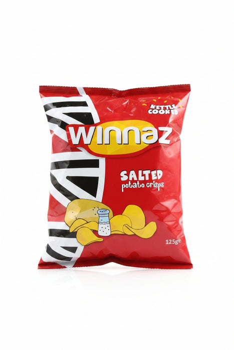 Winnaz Salted Potato Crisps 125g