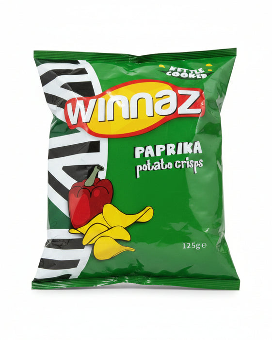 Winnaz Paprika Potato Crisps 125g