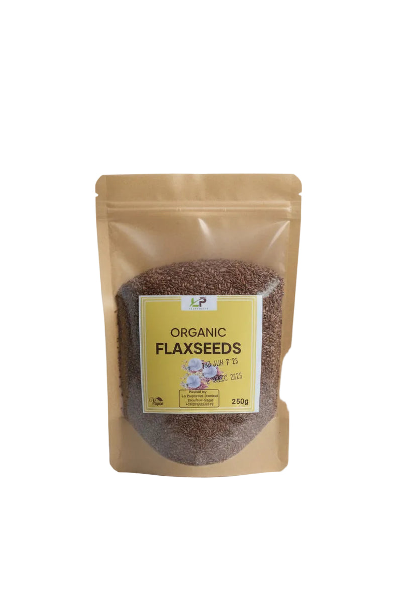 Organic Flaxseeds Ground Powder 250g