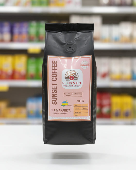 Sunset Coffee 100% Arabica Roasted Beans (500g)
